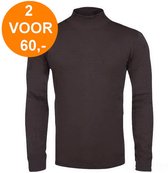 New Republic –  Heren Trui met Turtleneck Col – Bruin