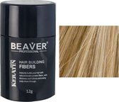 Beaver keratine haarvezels - Medium blond (12 gr)