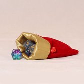 Dice bag | dobbelsteen zakje voor o.a. Dungeons & Dragons Rood
