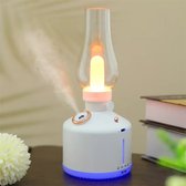 Draadloos Oplaadbare Aroma Diffuser INCL. GRATIS Geurolie en 10 filterstaafjes - 280ML Aromadiffuser - Luchtbevochtiger - Aromatherapie - Waterverdamper - Elektrische Geurverspreid