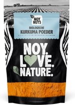 NoyNuts | Kurkuma poeder biologisch - 500 gram | Turmeric | Superfood | Geelwortel | Gezonde specerij | Curcumin | Rijk aan Antioxidanten | Curcuma Raw Powder Bio