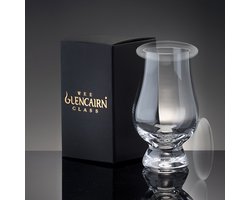 The Glencairn Whiskyglas- plus afdekglaasje(gratis) - Kristal - Handgemaakt in Schotland - Geschenkverpakking Image