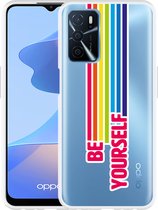 Oppo A54s Hoesje Be Yourself - Designed by Cazy