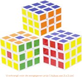 Kubus 3x3x3 vak's - Mini Puzzelkubus - Cube pro denkspel