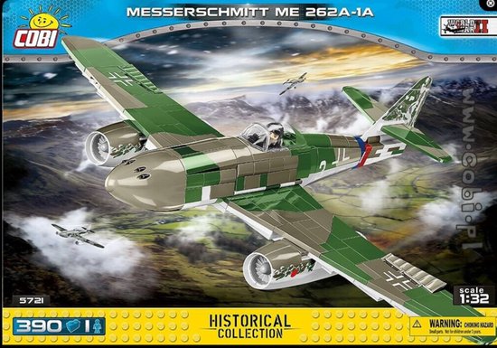 Cobi (Lego) avion Messerschmitt ME 262A-1A