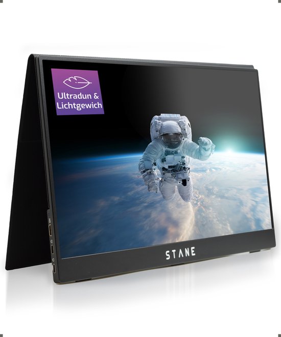 ®️Stane Polestar - IPS Portable monitor - Full HD - HDMI & USB-C -...