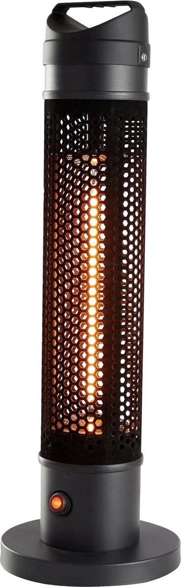 Elektrische heater infrarood TBH zwart - 800 W