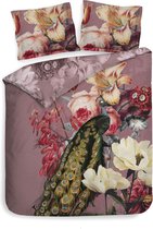 Heckett & Lane Fonda Dekbedovertrek - Twill - Tweepersoons - 200x200/220 cm - Floral Pink