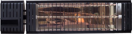 Elektrische infrarood heater Iras zwart - 2500 W