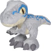 Jurassic World Dinosaurus Pluche Knuffel (Grijs) 28 cm | Jurasic Park Plush Toy | Speelgoed knuffeldier knuffelpop voor kinderen jongens meisjes Dino Draak Dragon Knuffel