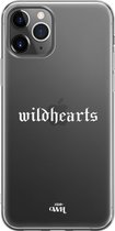 xoxo Wildhearts case voor iPhone 12 Pro - Wildhearts White - xoxo Wildhearts Transparant Case