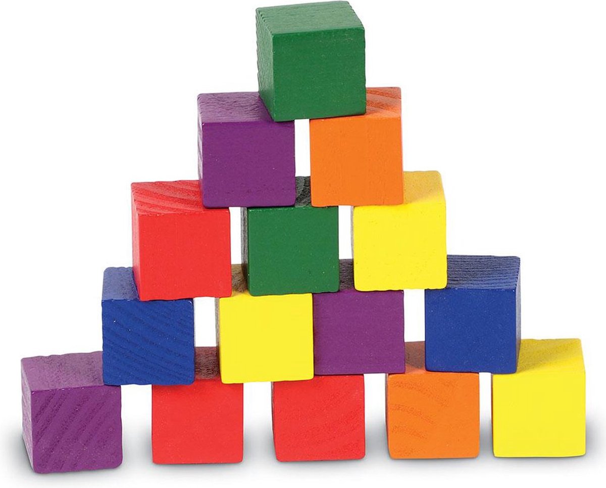 Joyage Jouets Mathématiques - 100 cubes en 10 couleurs - J