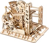 Bouwpakket Familie - Achtbaan Lift - Knikkerbaan - 294 Onderdelen - Luxe Modelbouw - Montage Speelgoed - DIY Puzzel