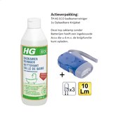 HG eco badkamerreiniger - 1 stuks + Knijpkat/Zaklamp