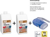 HG tegel cementsluierverwijderaar (product 11) - 2 stuks - Gratis Knijpkat - Gratis Zaklamp