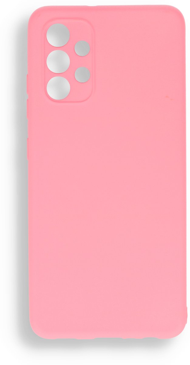 HB Hoesje Geschikt voor Samsung Galaxy A72 - Roze - Siliconen Back Cover
