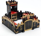 Zwart speelkasteel