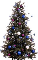 Bol.com Luxe Kunstkerstboom - Christmas Tree- 210 cm-Groene Kerstboom-Zonder Verlichting aanbieding