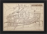 Decoratief Beeld - Houten Van Hoogeveen - Hout - Bekroned - Bruin - 21 X 30 Cm