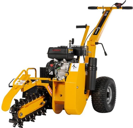 Lumag GF-450 grond sleuvenfrees | benzine kabelfrees — afbeelding 4