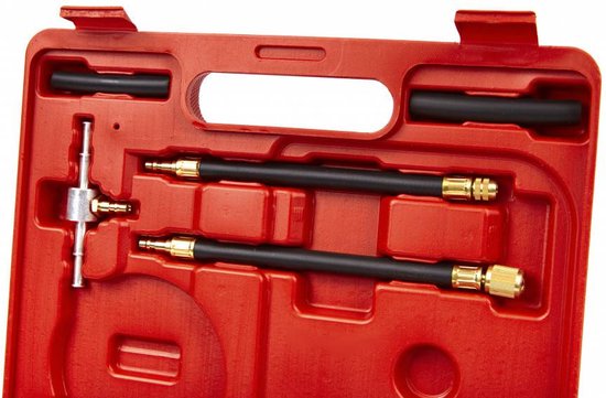 Quick Connect Fuel Pressure Gauge 0 150 PSI Dual Units For