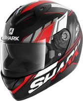 Shark Ridill 1.2 Phaz - Mat Zwart / Rood / Wit