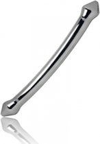 Mr.Steel - Double header - massief RVS stalen dildo - dubbel eind - 45cm lang x 4cm diameter
