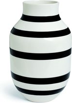 Kähler - Omaggio Vase Black - Large (690182)