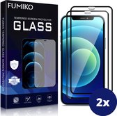 FUMIKO Screenprotector iPhone 12/ iPhone 12 Pro - Screen Protector Beschermglas - 2 Stuks
