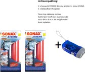 SONAX eXtreme Protect+Shine 210ml 2 stuks + Knijpkat/Zaklamp