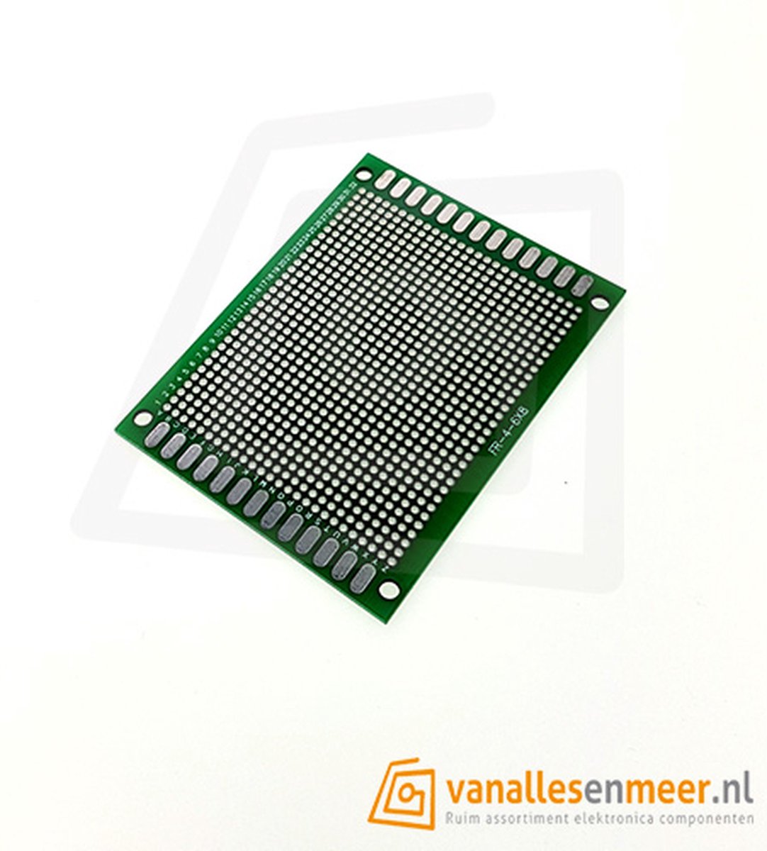 PCB dubbelzijdig 2.0mm pitch Prototyping board 6x8cm (26x32gaats)