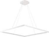 Design hanglamp vierkant wit 90x90 98W