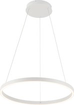 Hanglamp design rond LED zwart of wit 54W 600mm Ã˜ licht up en down