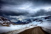 Slingerweg in Sneeuwlandschap op IJsland - Puzzel 252 stukjes |IJsland - Landschap - Fons Kern