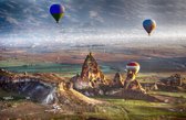 Luchtballonen boven Cappadocië op Puzzel 3 - Moeilijke Puzzel 1000 stukjes | Landschap - Fons Kern