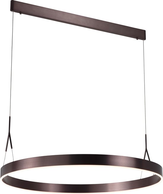 PURE LED pendel rond D90 35W brons