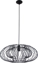 Hanglamp zwart geometrisch 500mm E27