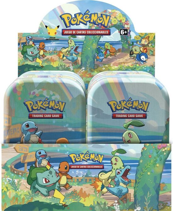 Afbeelding van het spel Pokémon Celebrations Mini Tin Display - 8 TINS
