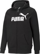 Puma Essentials Big Logo Vest Zwart Heren - Maat M