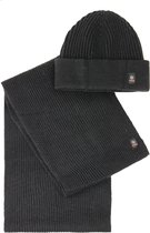 Fonem - Muts (Beanie) & Sjaal - Heren - Zwart