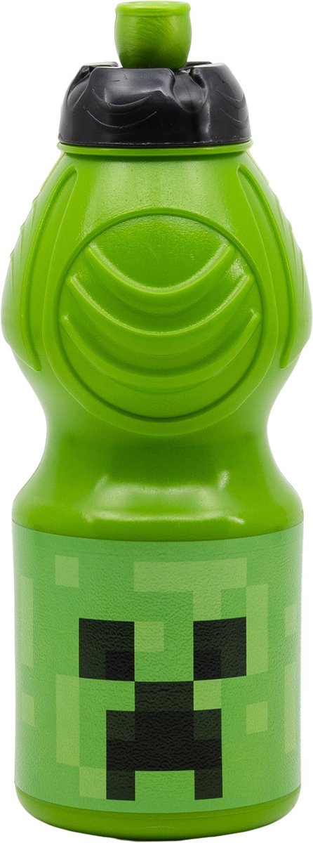 Stor Bidon Minecraft Junior - Drinkfles - 400ml - Groen van Stor  — afbeelding 3