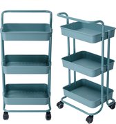 Keuken Trolley - Rolling - Utility Cart Opbergrek - Badkamer Organizer - Rollende Houder - Keuken Eilanden Trolleys - Meubelen