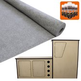 T-Mech - Camper Keuken - inclusief 11 m2 Grijze voering en lijm - camperen - kamperen - camping