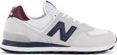 New Balance Classics 574 - Heren Sneakers Sport Casual Schoenen  Grijs-Wit ML574HX2 - Maat EU 47.5 US 13