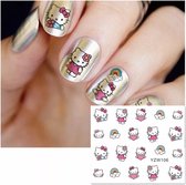 Unicorn nail stickers - Hello Kitty nails - Nail stickers - Nagelstickers - Eenhoorn - Hello Kitty