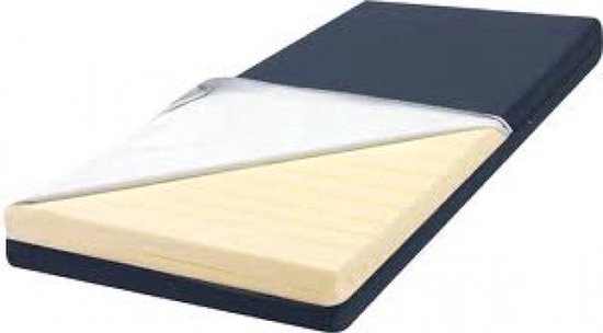 Care Mattress Cold Foam Zorgmatras - 150x190 cm - Matelas d' Incontinence Imperméable - Medium