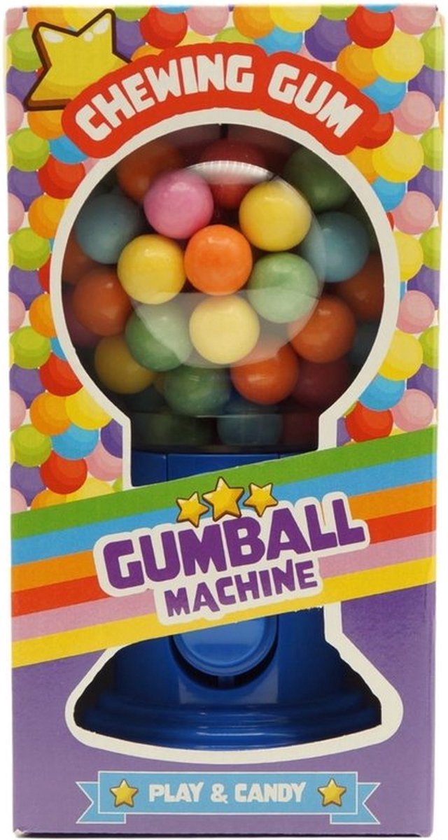 Kauwgomballen automaat - Snoepmachine - Gumbalmachine - Snoepautomaat Kinderen Incl. Kauwgom
