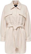 Only Jas Onldawn Bf Shacket Otw 15237229 Tofu/melange Dames Maat - S