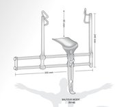 Belux Surgical / Balfour Modif BV-46 Abdominal retractor 35cm RVS Duits staal