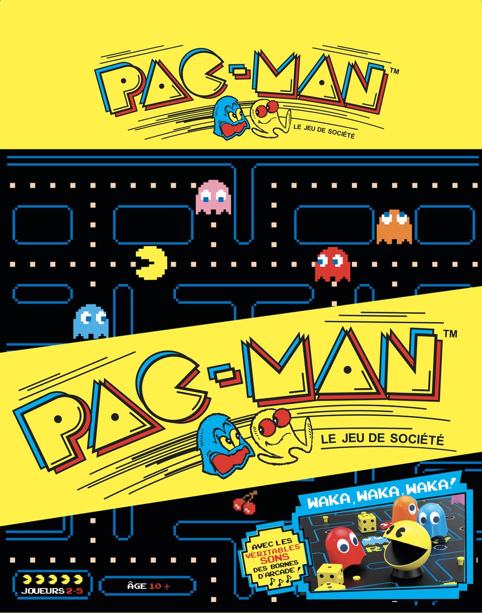 Monopoly Arcade Pacman - Jeu de Societe - Jeu de Plateau - Version française